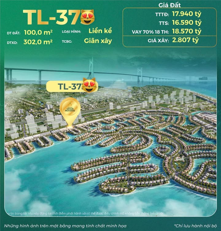 Townhouse Cần Giờ 100m² giá 17.94 tỷ - Đầu tư sinh lời bền vững!