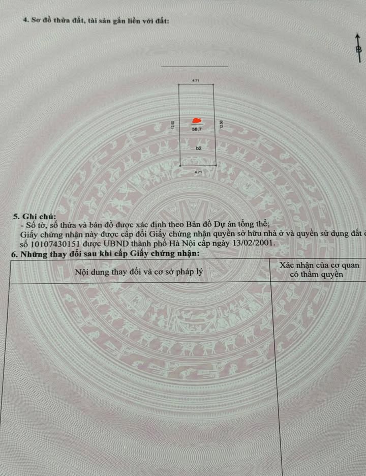 Nhà phố Kim Đồng, Hoàng Mai 59m² giá thỏa thuận - Ô tô vào tận nơi!