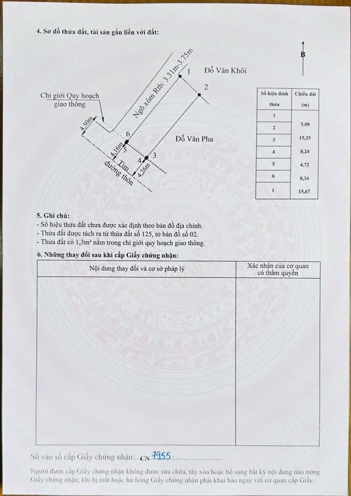 Đất mặt đường chợ Cẩm Hoàn, Kiến Thụy, Hải Phòng - Lô góc 76.8m² giá 3.1 tỷ, lô thường 74.2m² giá 3.0 tỷ