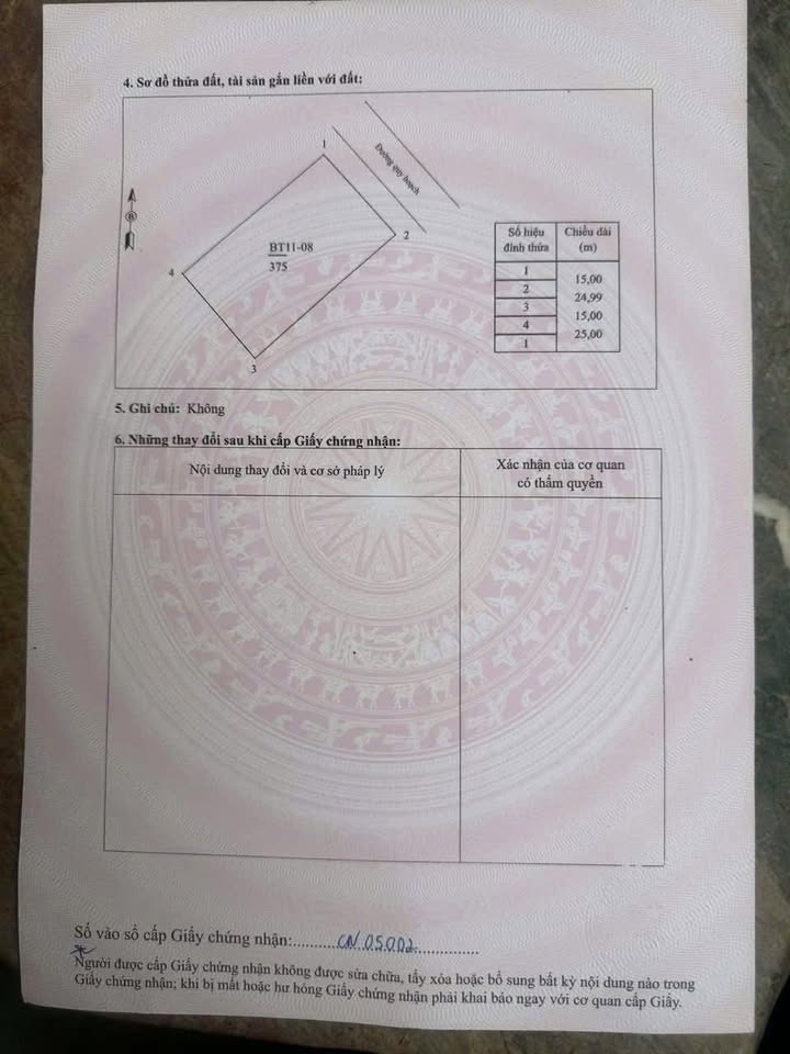 Đất Biệt thự KCN Phú Hà 375m² - Tiềm năng đầu tư lớn!