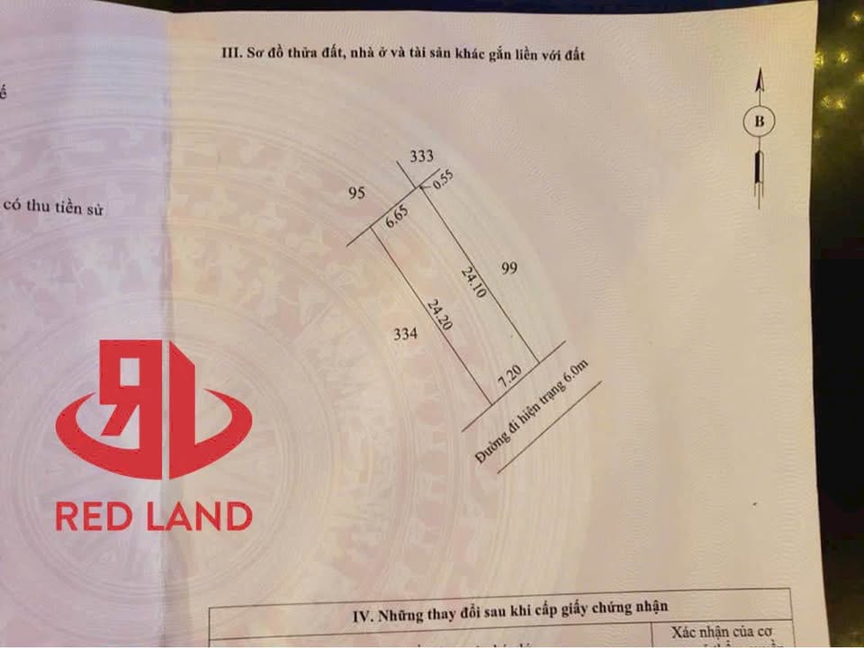 Bán đất Hoàng Quốc Việt nối dài, Thủy Thanh, 173m² giá 1.5 tỷ - Hướng Đông Nam, cạnh khu quy hoạch