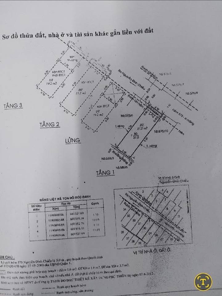 Nhà phố Nguyễn Đình Chiểu Q.3 29.6m² giá 10 tỷ - Hẻm xe hơi sát mặt tiền!