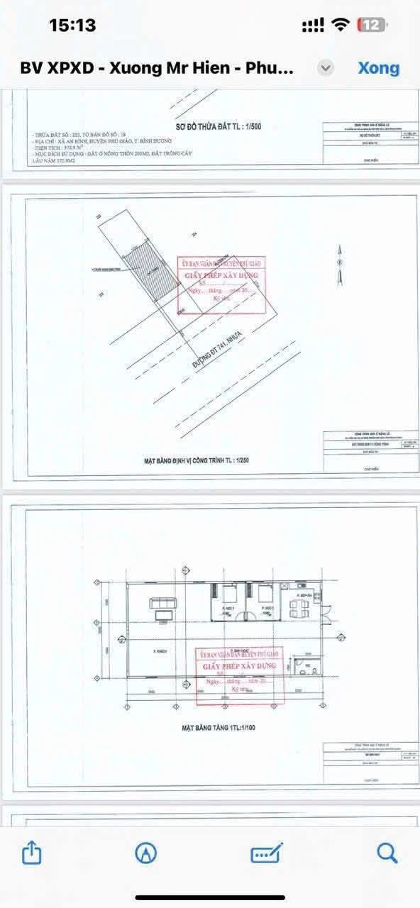 Kho mặt tiền ĐT 741 xã An Bình 572m² giá 5.7 tỷ - Kinh doanh sinh lời ngay!