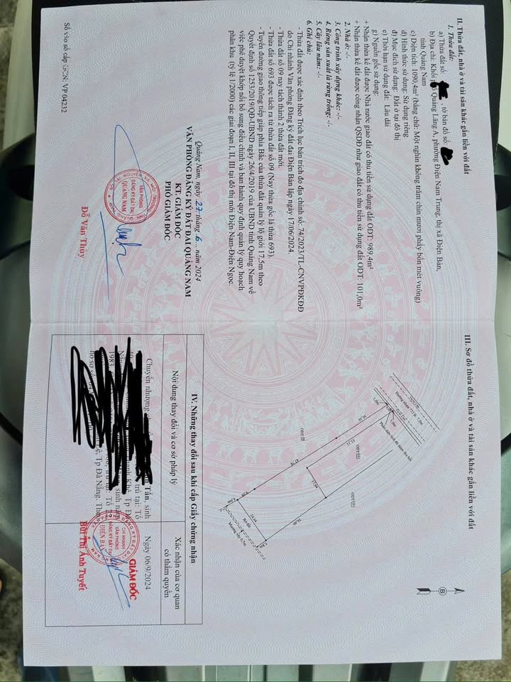 Đất nền Điện Nam Trung, Điện Bàn 1.094m² giá 8 tỷ - Cơ hội đầu tư hiếm có!