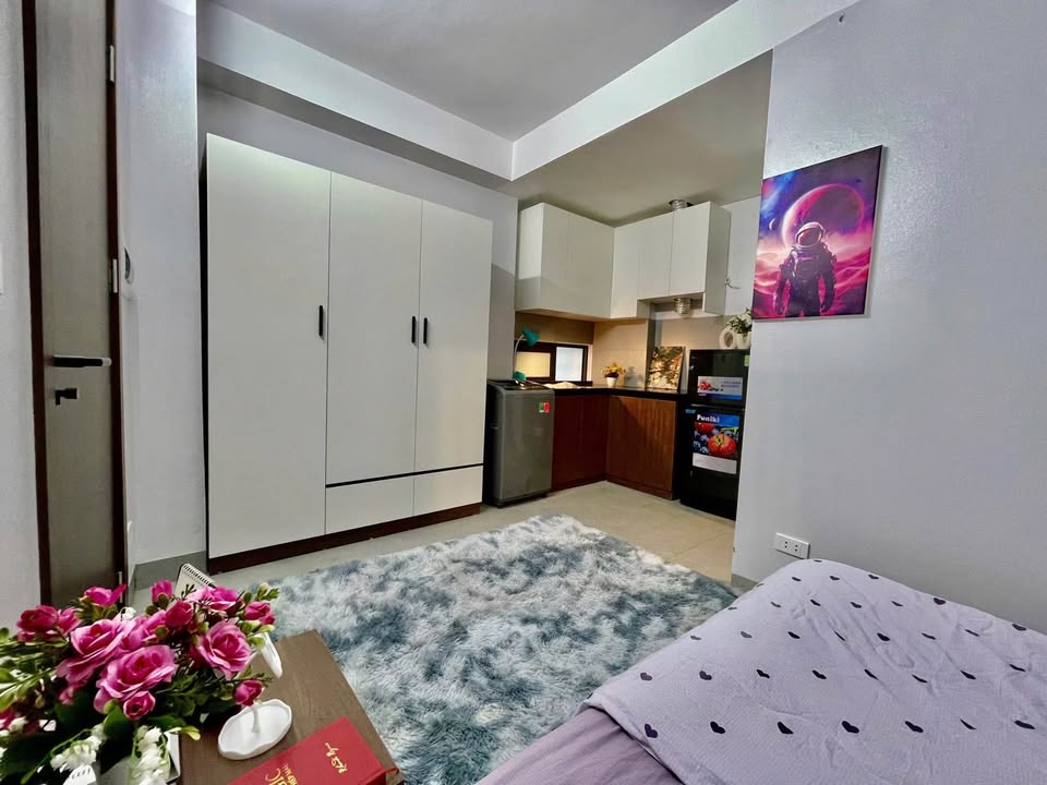 Cho thuê studio tại Nguyễn Khang, Cầu Giấy 5 triệu/tháng - Nội thất đầy đủ, thang máy tiện lợi!