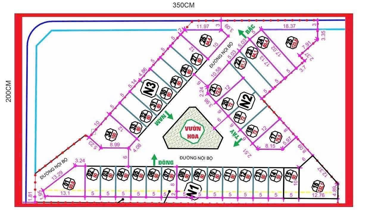 Đất phân lô Văn Cao, Hải Phòng 60m² giá 4.38 tỷ - Vị trí đắc địa cạnh công viên