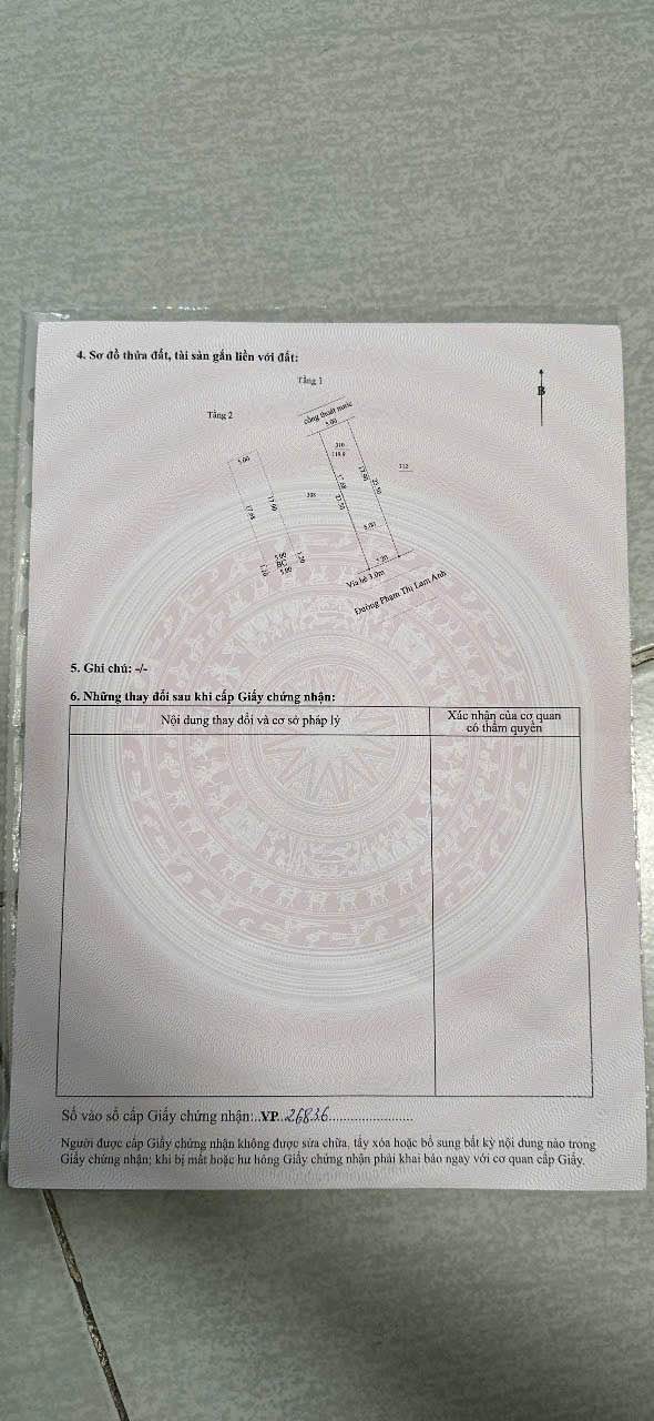 Nhà 2 tầng mặt tiền Phạm Thị Lan Anh, 119m² giá 3.9 tỷ - Kinh doanh thuận lợi!