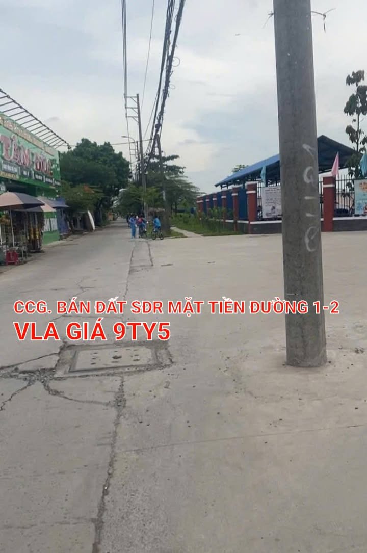 Đất sổ đỏ Vĩnh Lộc A, Bình Chánh 860m² giá 9.5 tỷ - Mặt tiền đường thông rộng