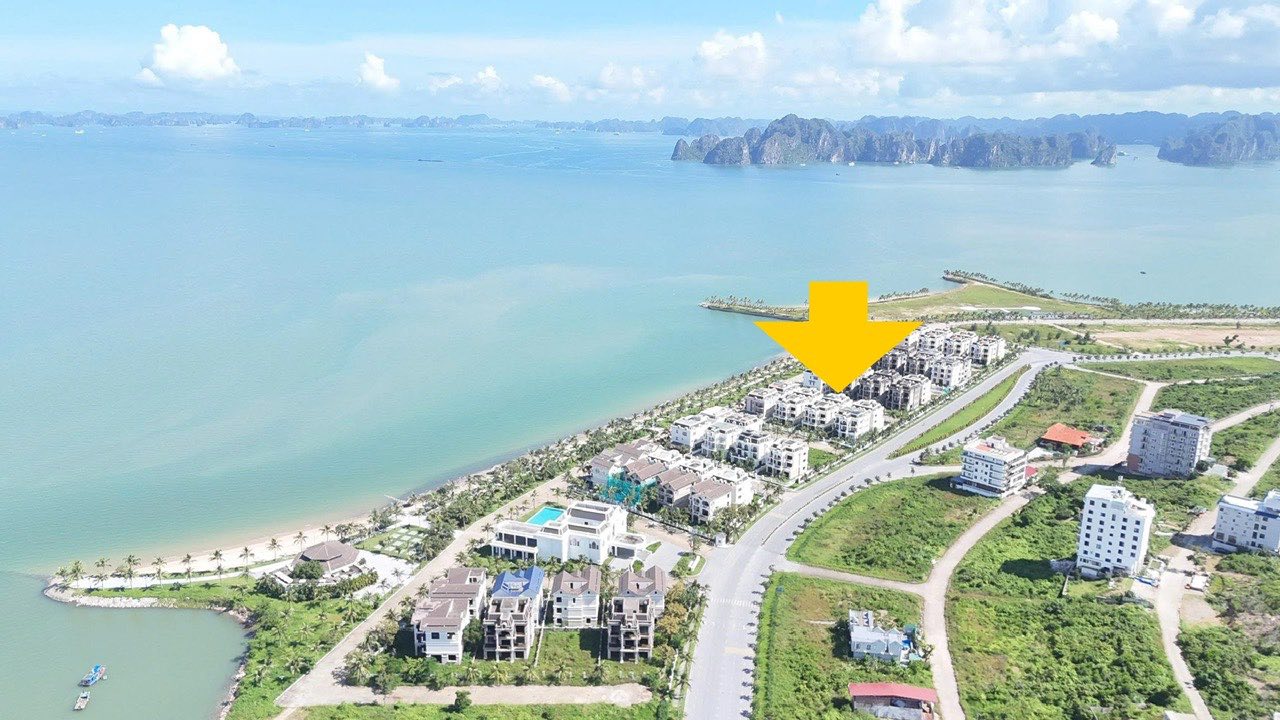 Biệt thự ven biển Tuần Châu, Hạ Long 481m² giá 31 tỷ - Đầu tư sinh lời tuyệt vời!