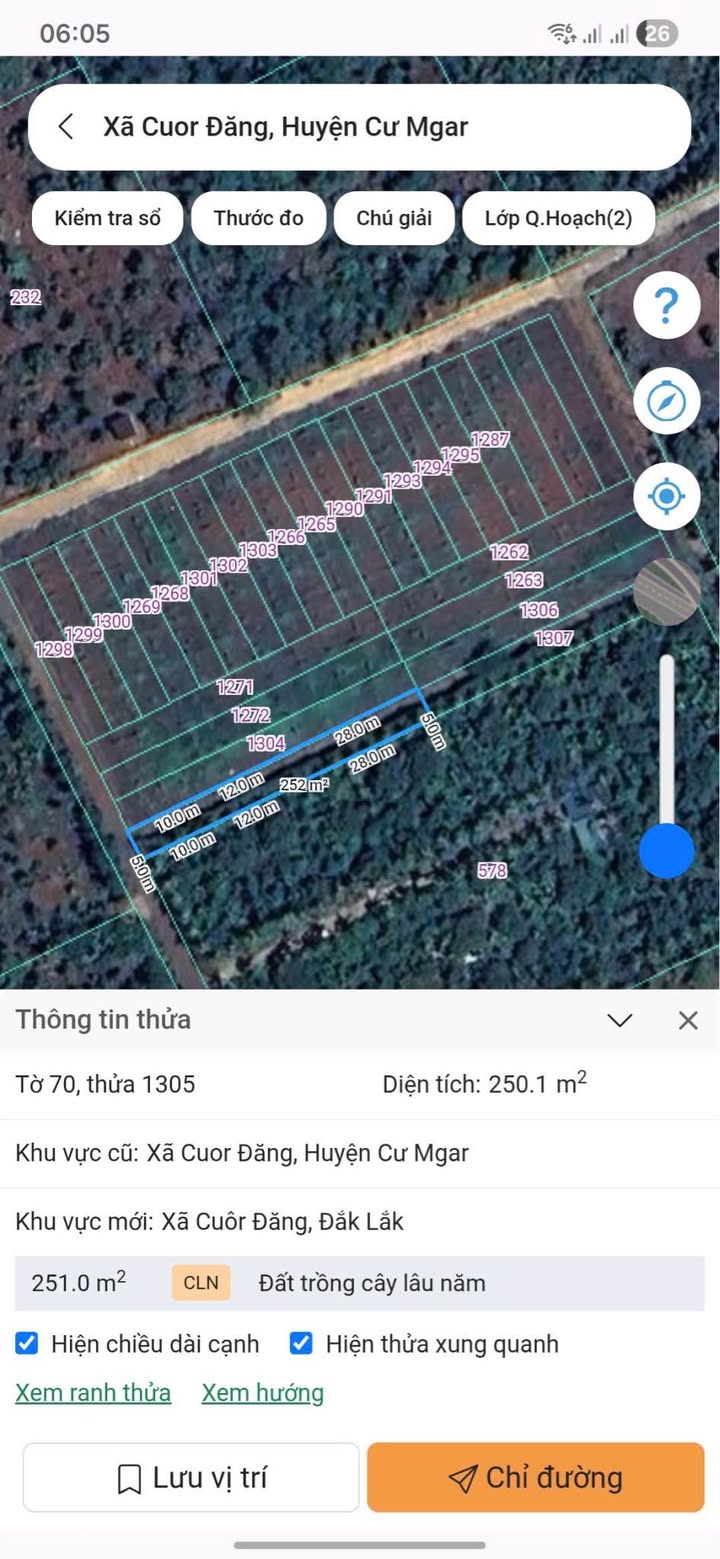 Đất nền Cuôr Đăng, Cư M'gar 250m² giá 630 triệu - Đầu tư thông minh!