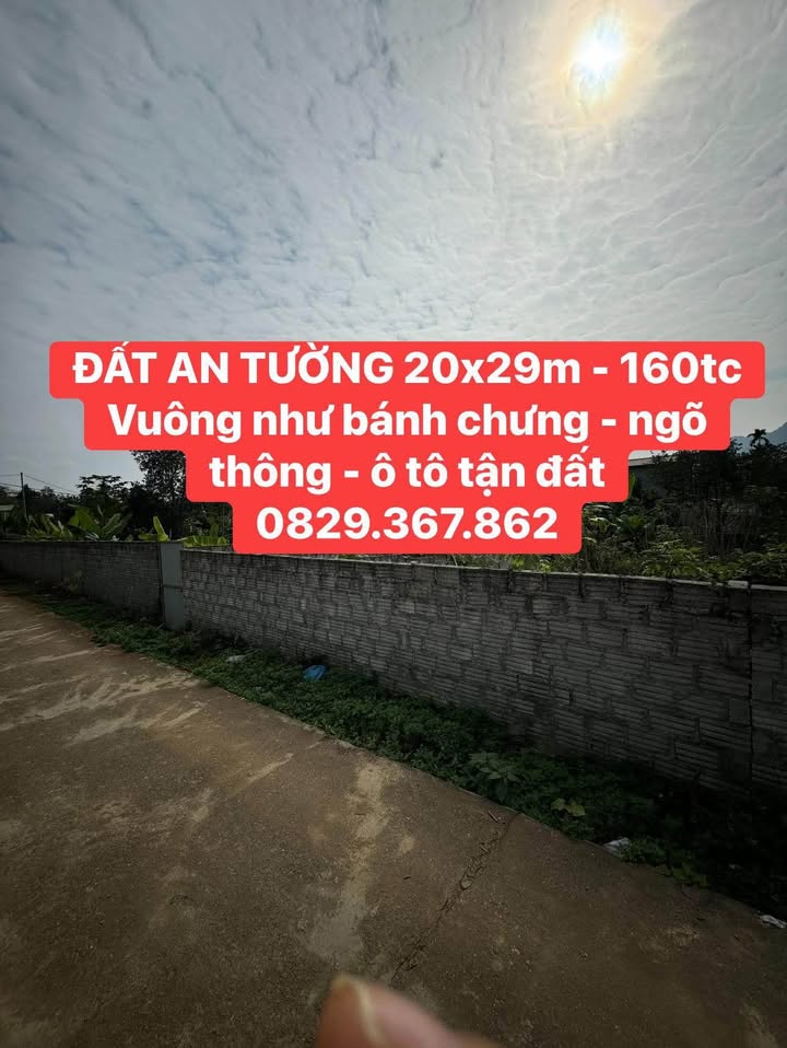 Đất An Tường Tuyên Quang 580m² giá 3 tỷ - Cơ hội đầu tư tuyệt vời!