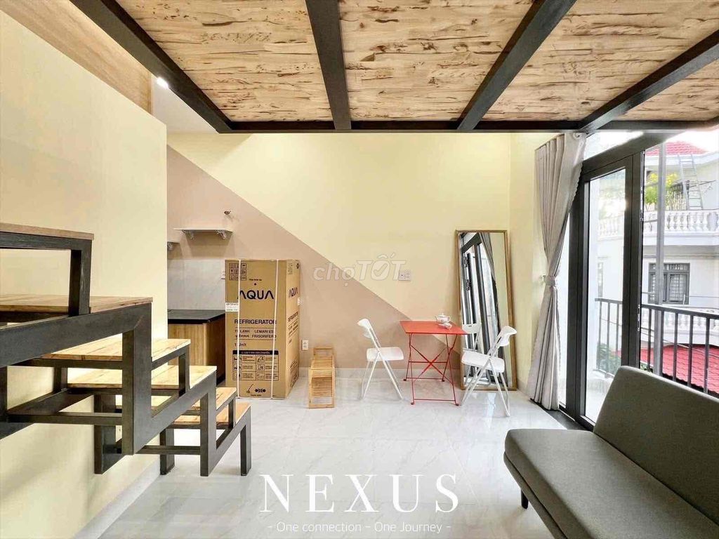 Phòng duplex Đặng Văn Bi Thủ Đức 32m² giá 4.1 triệu - Thiết kế hiện đại, an ninh 24/7!