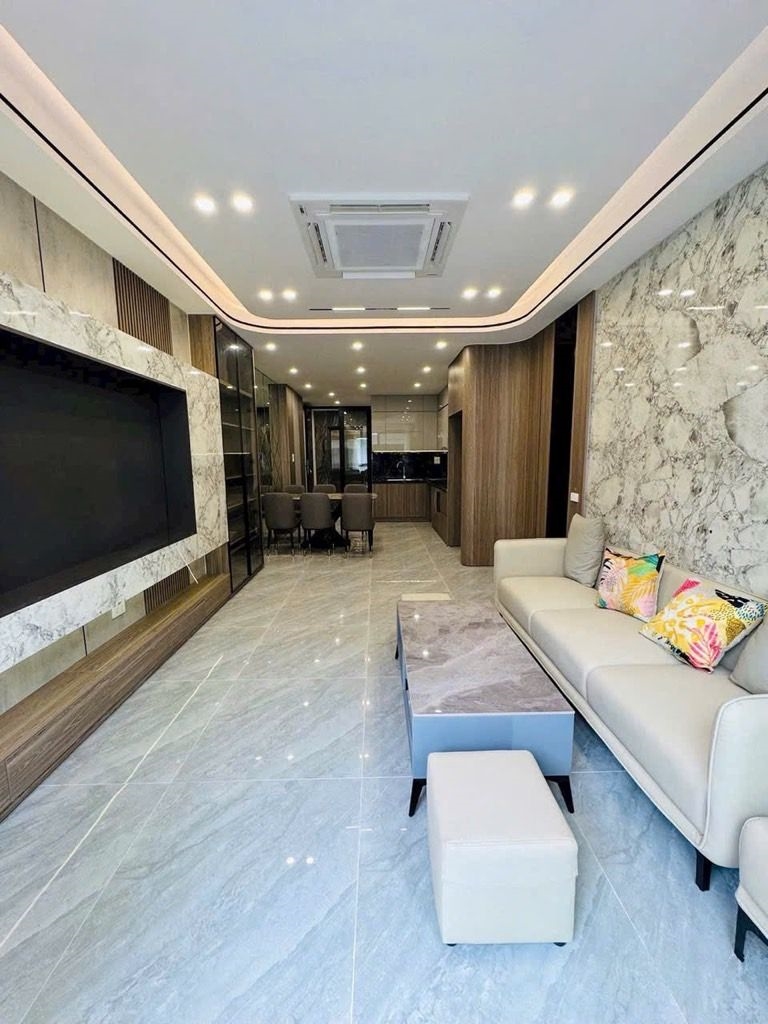 Bán nhà 6 tầng phố Hồng Tiến, Long Biên 59m² giá 19,9 tỷ - Full nội thất, thang máy!