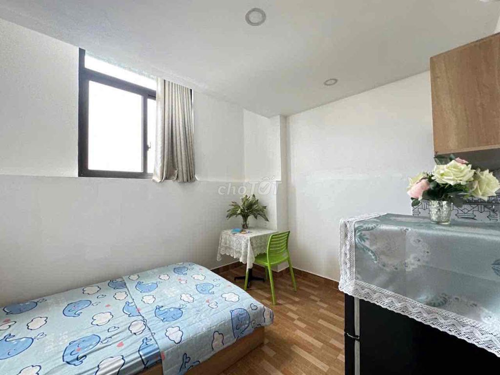 Phòng Studio Tân Quy Quận 7 22m² giá 4.3 triệu - Full nội thất A-Z, sẵn sàng vào ở!