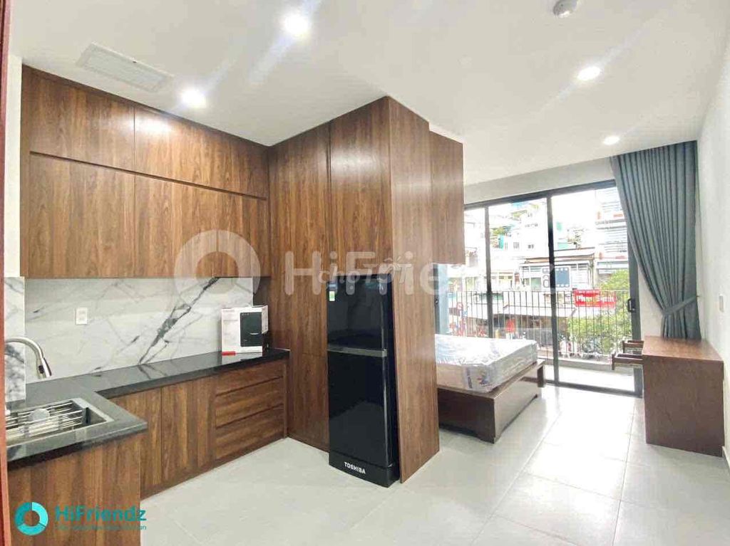 Chung cư mini Đường Hùng Vương, Quận 5 - 33m² giá chỉ 7.4 triệu - Nhà siêu mới, full nội thất!
