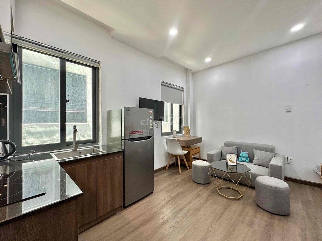 Căn hộ 1PN Bình Thạnh 35m² giá 7 triệu - Full nội thất tiện nghi