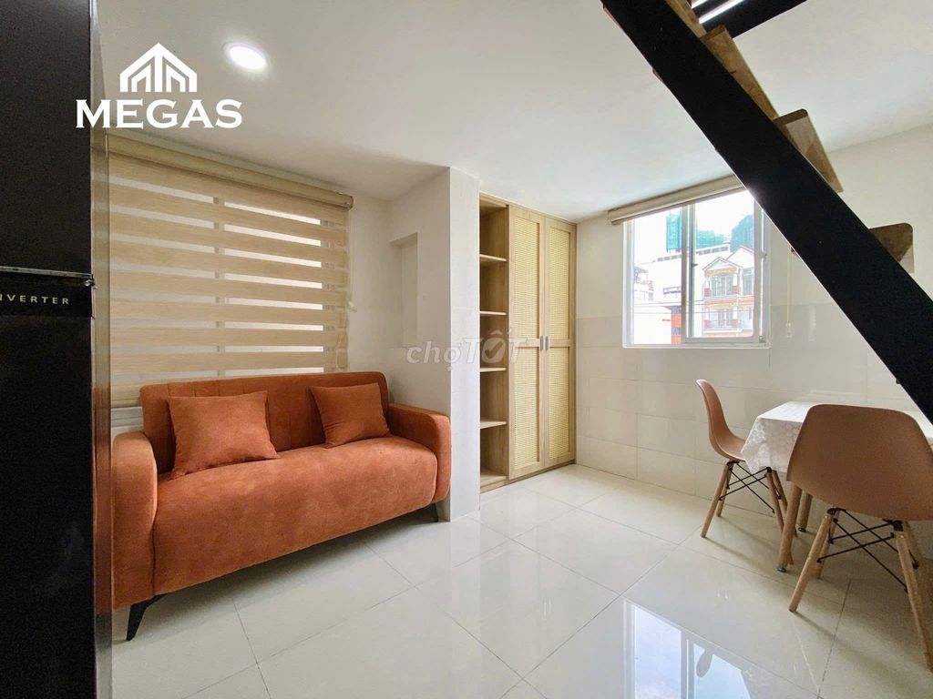 Phòng Gác Siêu Mới Huỳnh Tấn Phát 30m² giá 4.49 triệu - Nội thất mới 100%!