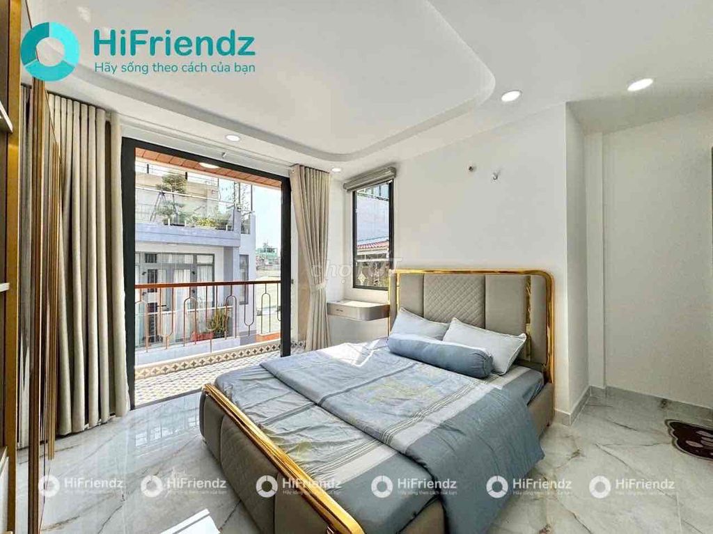 Cho thuê căn hộ studio Xô Viết Nghệ Tĩnh 35m² giá 6.9 triệu - Thiết kế hiện đại, ban công thoáng mát!