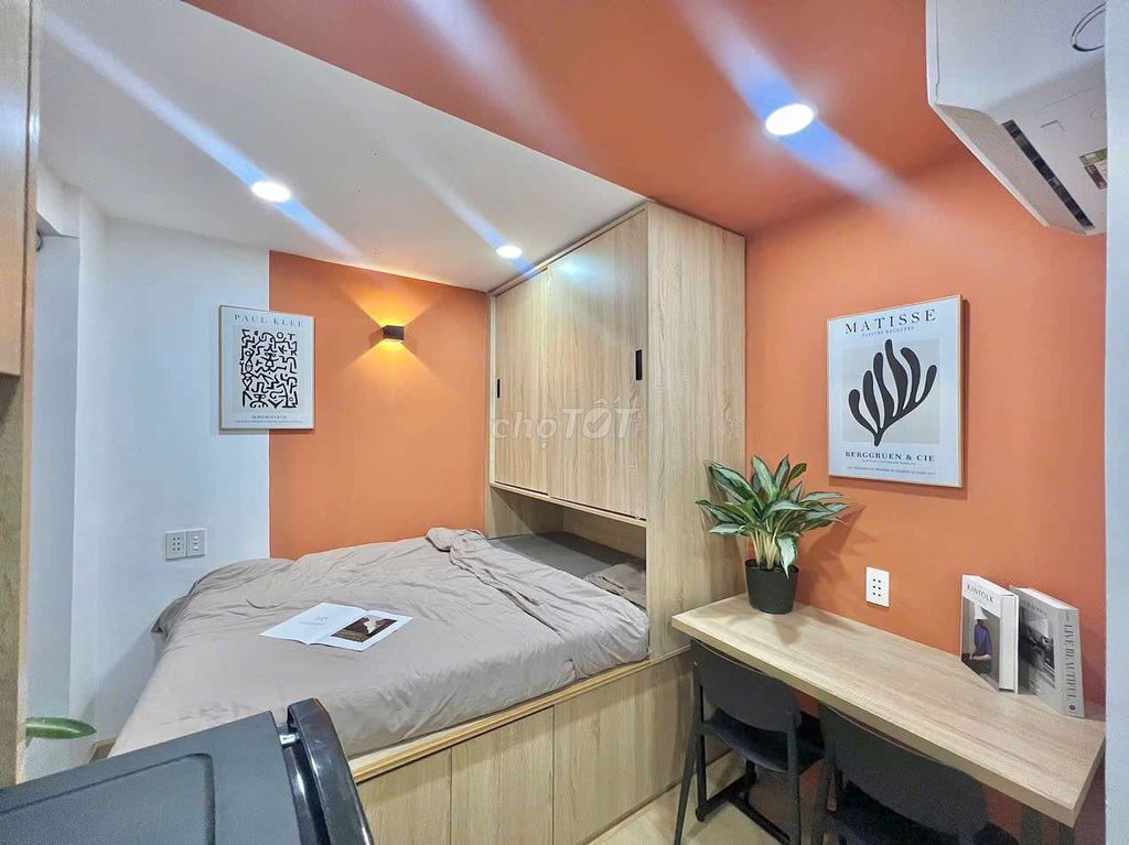 Phòng trọ cho thuê tại Tây Thạnh - Tân Phú 25m² giá 4.7 triệu - Full nội thất, tiện nghi hiện đại!