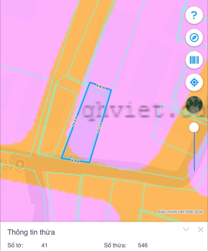 Đất thổ cư Ninh Hiệp 2016m² giá 1.55 tỷ - Mặt tiền đẹp, tiện đầu tư!