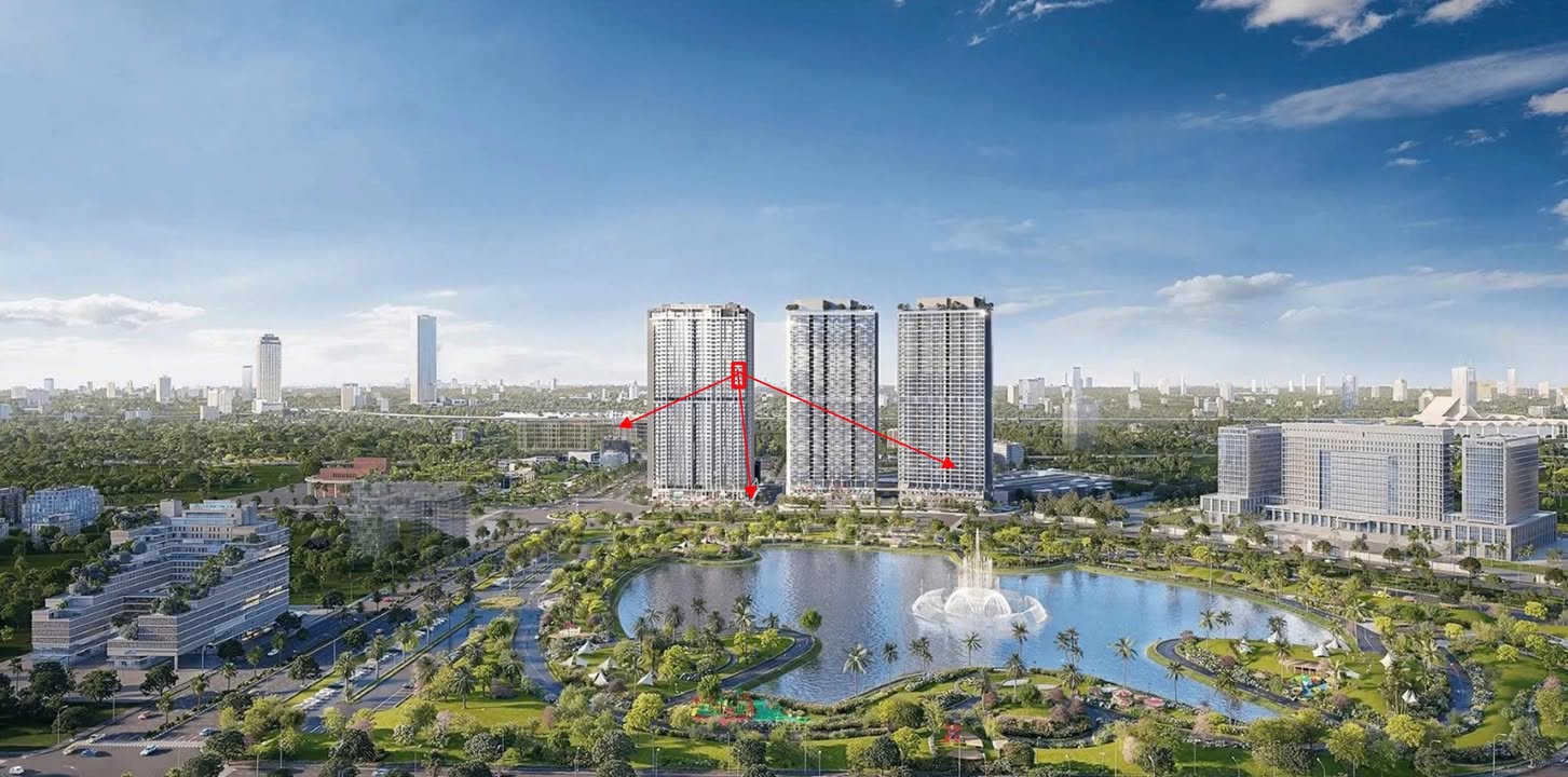 Căn hộ 3PN The Matrix One Premium, 113.9m² giá 9.666 tỷ - Căn góc view công viên đẹp mắt!