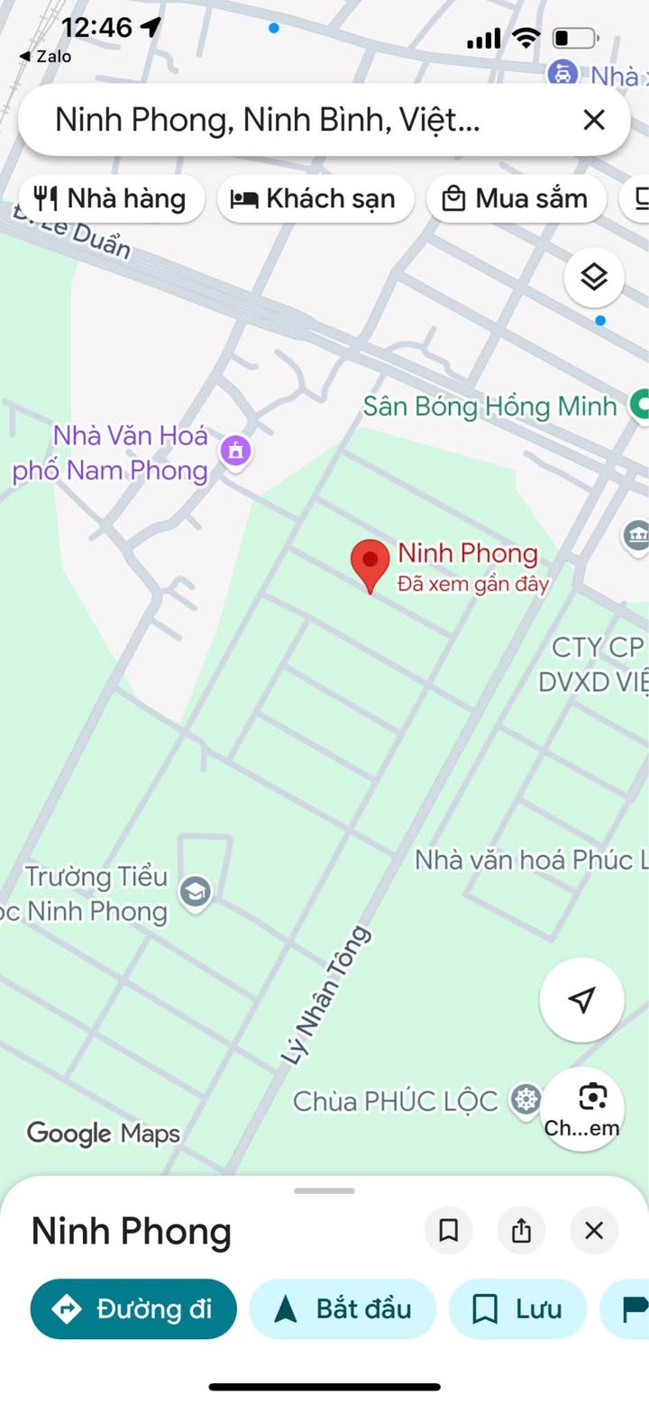 Đất nền Ninh Phong, Ninh Bình 140m² - Giá tốt, chính chủ bán gấp!