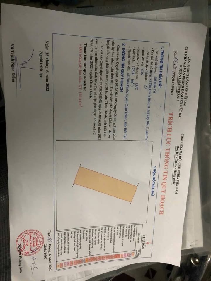 Đất nền khu dân cư Phú Tân, Bến Tre 176,4m² - Giá chỉ 570 triệu