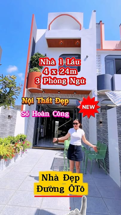 Nhà 1 Lầu Full Nội Thất Tại Tân Kim Bình Chánh 100m² Giá 3.19 Tỷ - Sổ Hồng Riêng