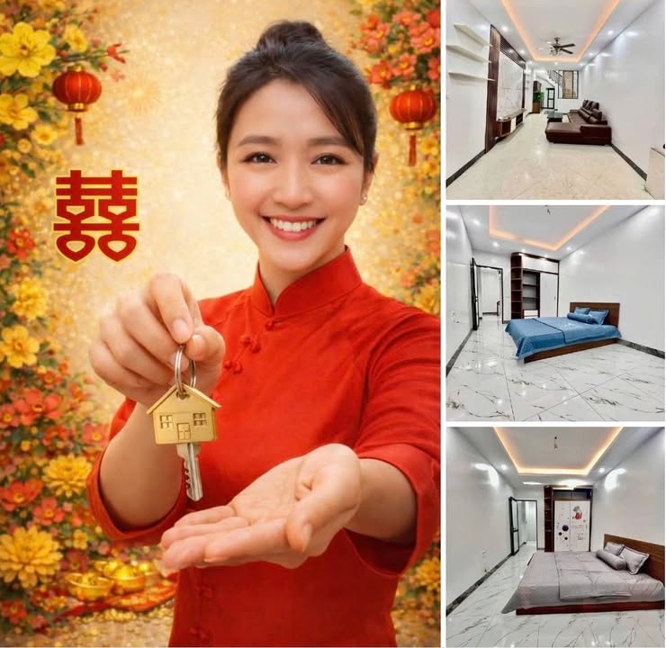 Nhà riêng Lê Đức Thọ, Từ Liêm 35m² - Mặt tiền rộng, Dân xây đẹp!