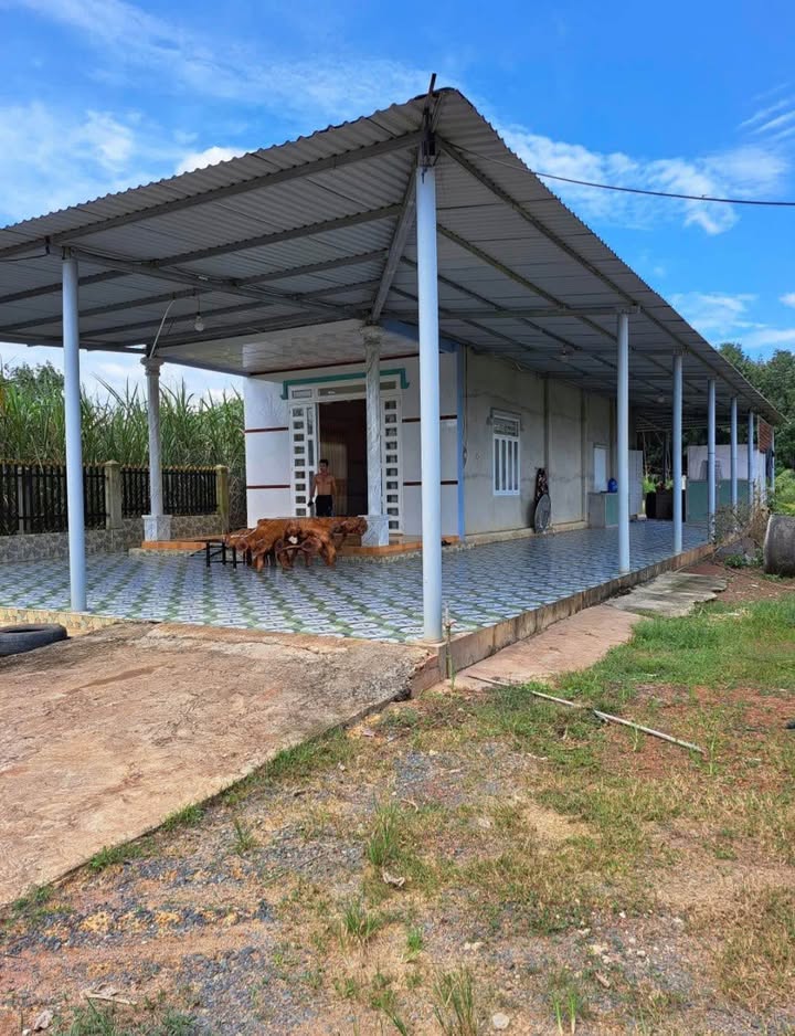 Nhà mặt tiền đường nhựa xã Lộc Hưng 834m² giá 1.4 tỷ - Dọn vào ở ngay!