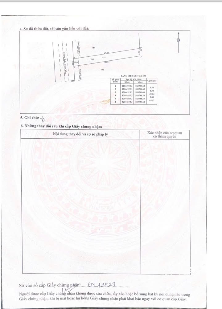 Đất mặt tiền Trần Văn Chẩm, Củ Chi 225m² giá 3.3 tỷ - Kinh doanh thuận lợi!