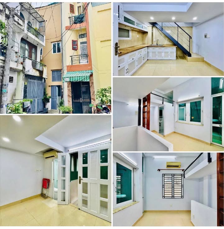 Nhà 4 tầng Nơ Trang Long, Bình Thạnh 21.5m² giá 4.95 tỷ - Ô tô đỗ cửa ngay!