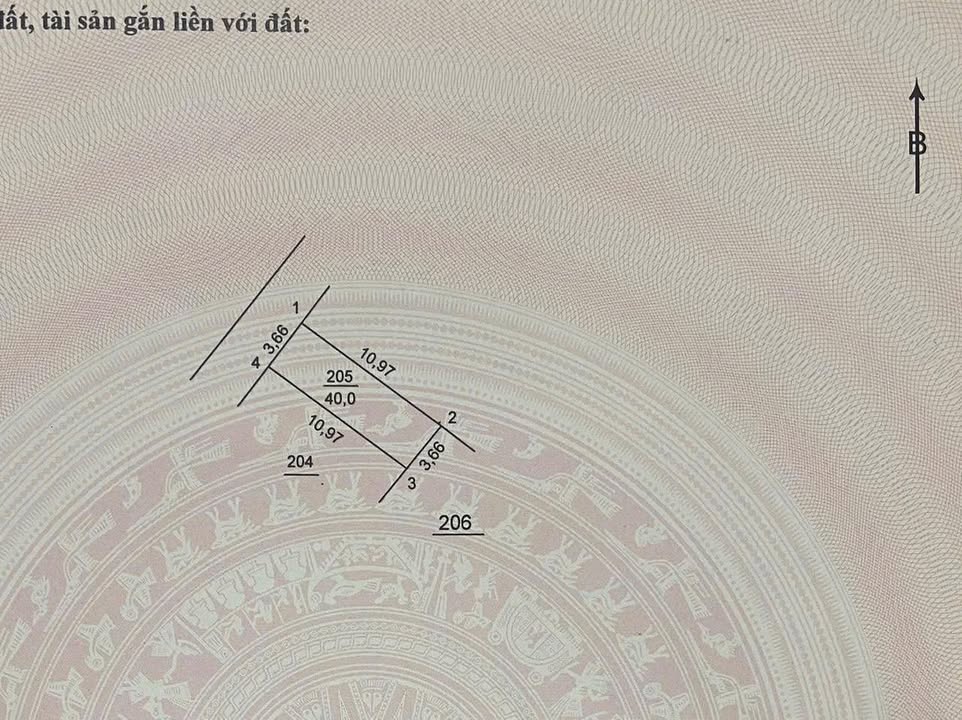 Đất thổ cư Thôn 3 Vạn Phúc, Nam Lộc 40m² giá 3 tỷ - Sổ đỏ chính chủ giao dịch ngay!