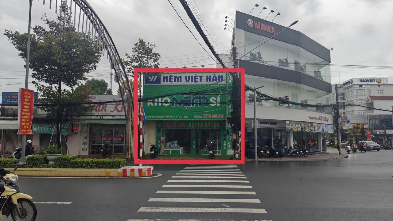 Nhà mặt tiền Trần Hưng Đạo, Sóc Trăng 67m² giá 22 triệu - Cho thuê ngay!