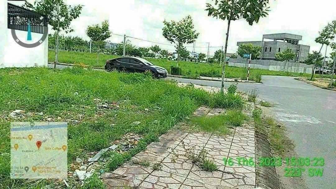 Đất nền biệt thự KĐT 5A, Sóc Trăng - Diện tích 215.65m², giá chỉ 4 tỷ - Nền góc đẹp đối diện công viên!