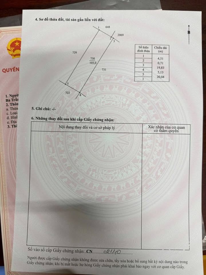 Bán đất thổ cư Mỹ Lộc, Cần Giuộc 102m² giá 900 triệu - Đầu tư sinh lời ngay!