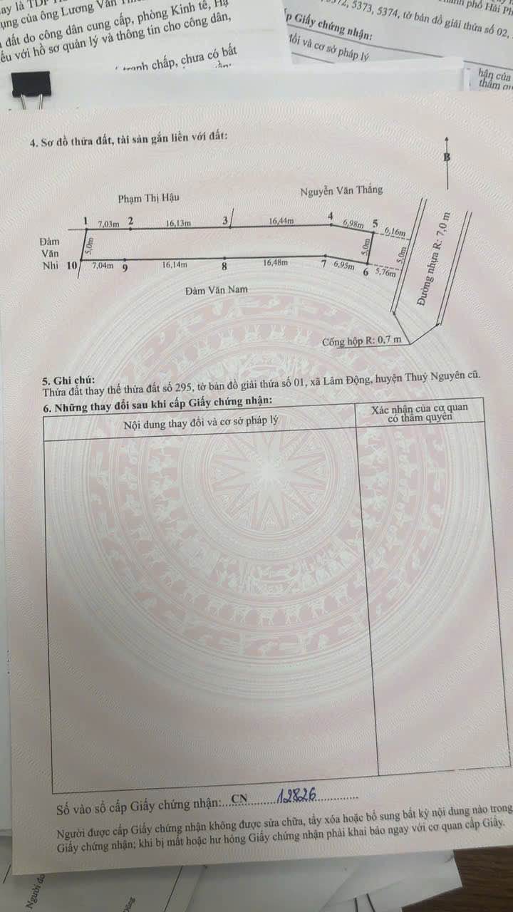 Đất mặt đường 203, Thôn Hầu, 240m² giá 6 tỷ - Cơ hội đầu tư sinh lời cao!