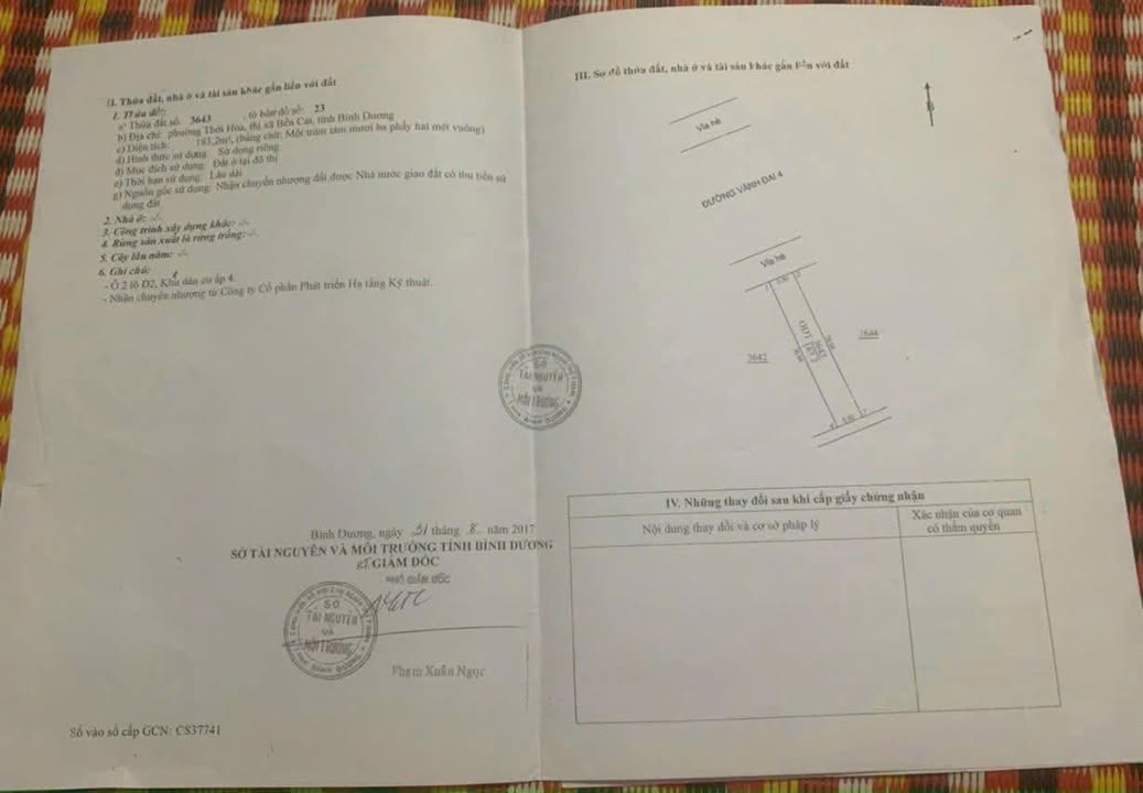 Đất nền Bến Cát 180m² giá thỏa thuận - Vị trí đắc địa gần khu nhà ở Oasis!