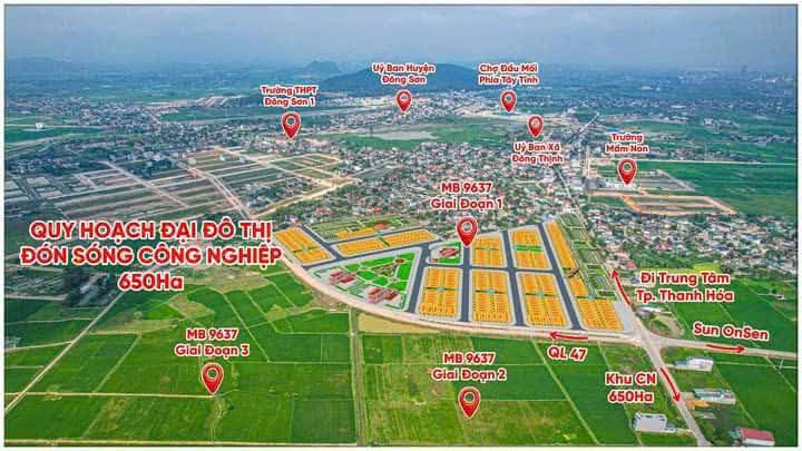 Đất nền Đông Thịnh, Đông Sơn 120m² - Vị trí vàng, tiềm năng phát triển cao!