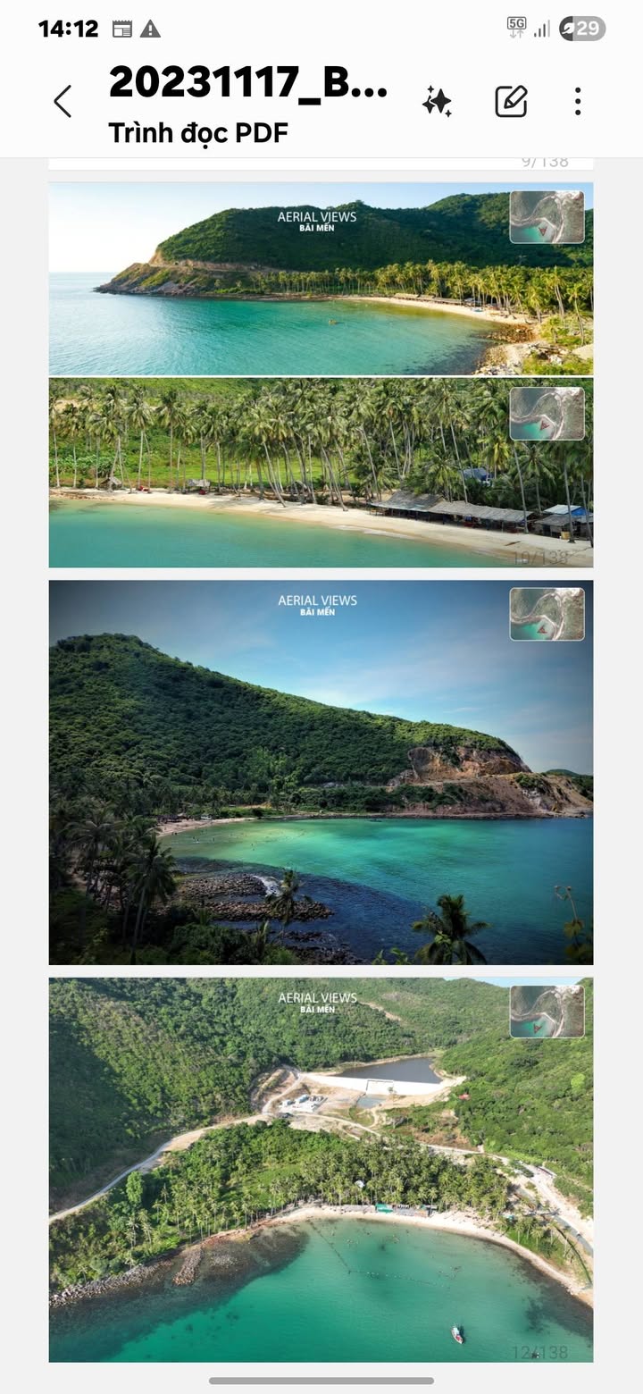 Đất dự án Bãi Cây Mến Kiên Giang 5,7ha - Cơ hội đầu tư vàng ven biển!