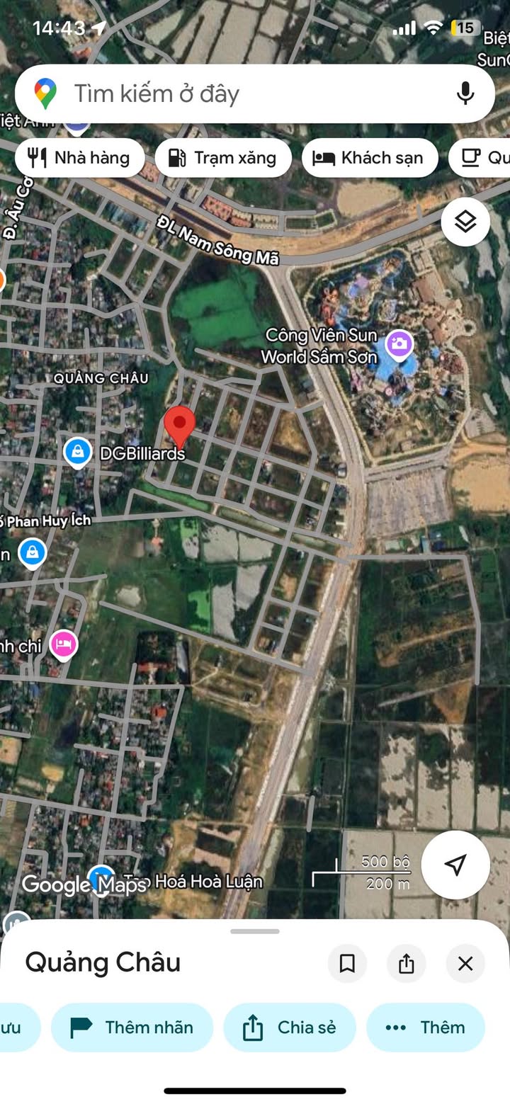 Đất nền dự án Đồng Hón - Quảng Châu 200m² giá 3.7 tỷ - Vị trí đắc địa, gần công viên nước!