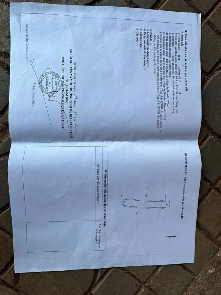 Nhà mặt tiền Tỉnh lộ 52, Bà Rịa 326m² giá 5.5 tỷ - Kinh doanh đắc địa!