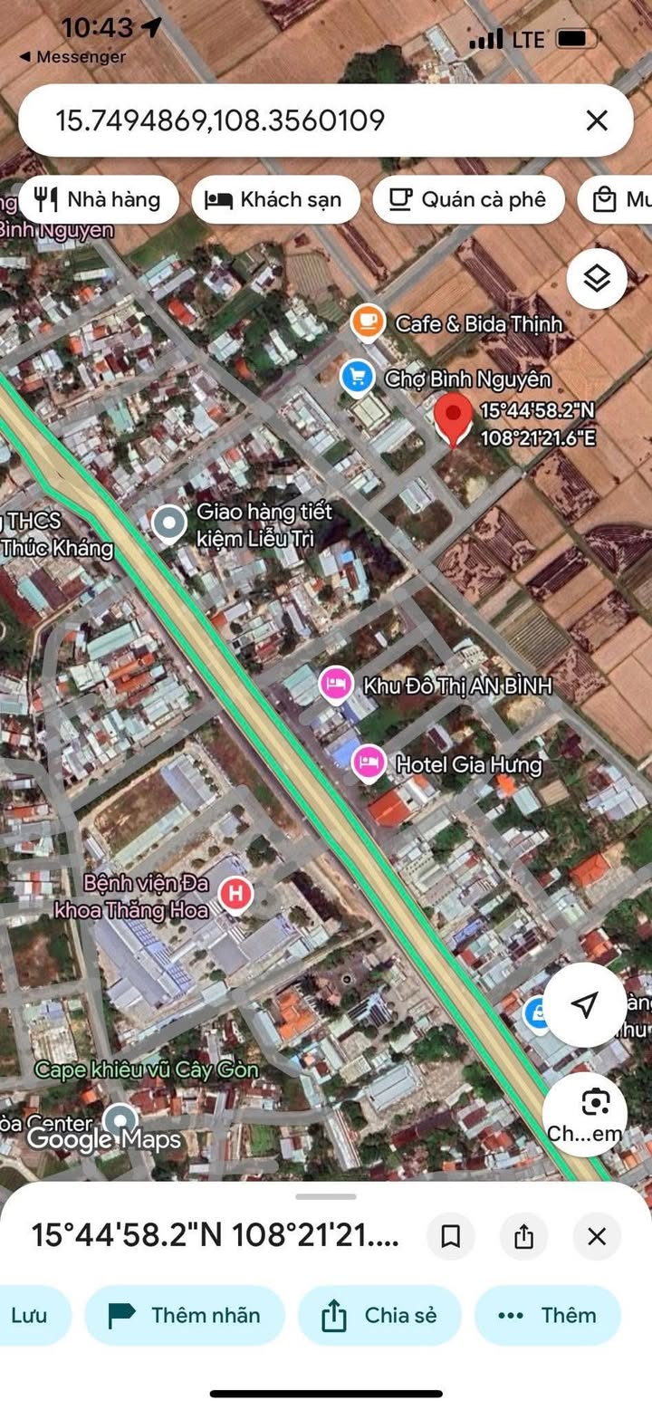 Đất nền KPC Bình Nguyên, Thăng Bình 107m² giá 1.1 tỷ - Đầu tư sinh lời ngay!