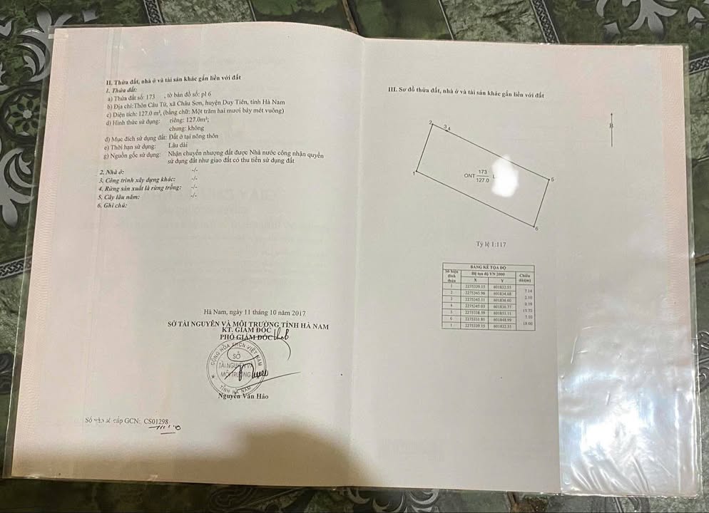 Đất nền Tiên Sơn Duy Tiên 127m² - Đường ô tô tải tránh nhau, vị trí đắc địa!