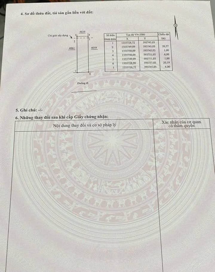 Đất khu TDC Diên An 127.7m² giá chỉ 3.25 tỷ - Cơ hội đầu tư sinh lời!