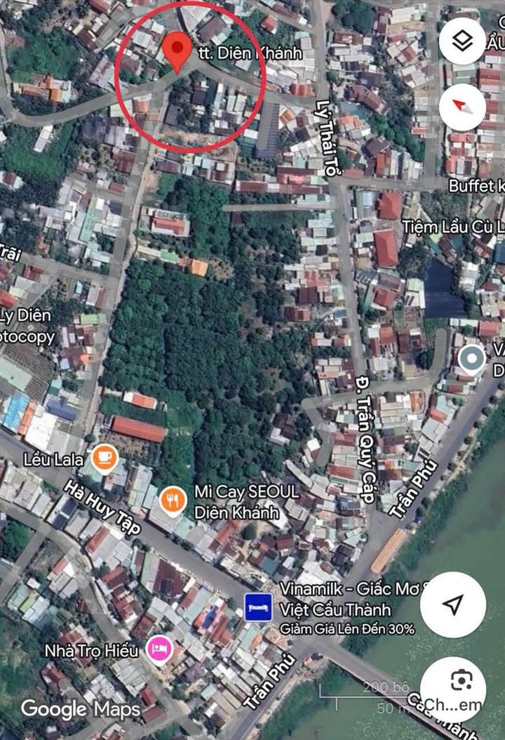 Đất thổ cư Diên Khánh 92m² giá 1.3 tỷ - Cách đường Lý Thái Tổ chỉ 100m!