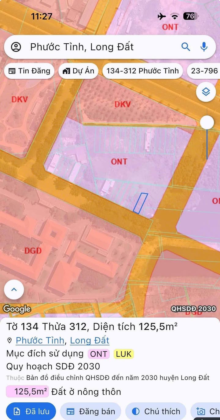 Đất nền Vũng Tàu 120m² giá 3 tỷ - Đối diện trường học, gần công viên