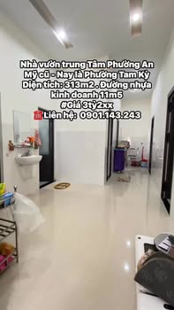 Nhà vườn tại Phường Tam Kỳ 313m² giá 3.2 tỷ - Đường nhựa kinh doanh 11m5!