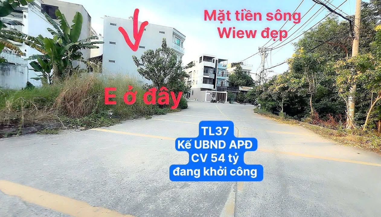 Nhà phố mặt tiền TL37 Quận 12 - 72m² giá 4.65 tỷ - Gần Ủy Ban và Trường Học!