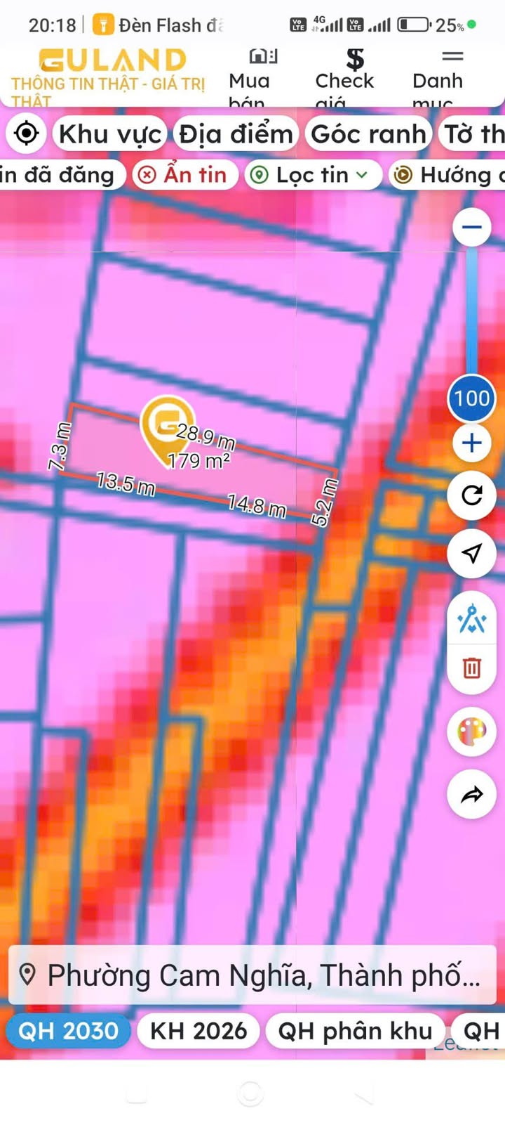 Đất thổ cư Cam Nghĩa Bắc Cam Ranh 244m² giá 1.15 tỷ - Đầu tư sinh lời ngay!